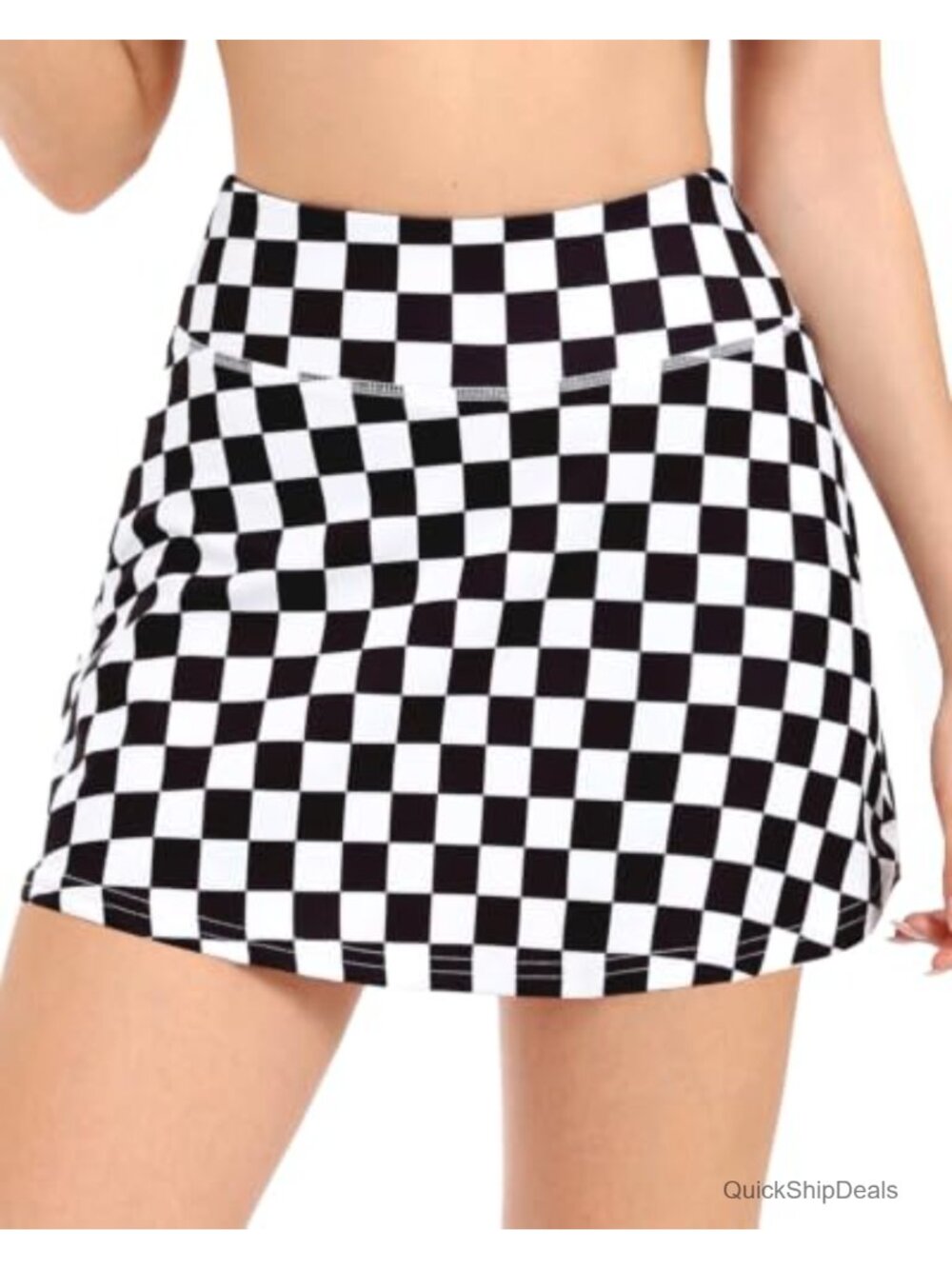 Womens Golf Skort Tennis Skirt with Pockets High Waist Pleated Athletic